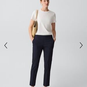 Theory Treeca Pull-On Pant in Good Linen Concord